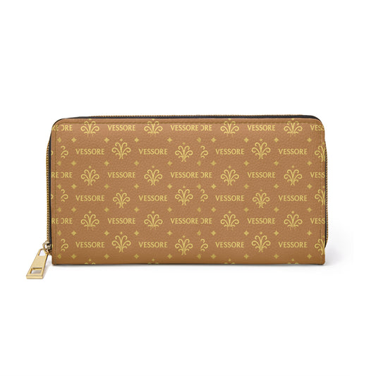 Vessore Portefeuille Zippé de Luxe | Chic Zipper Wallet | Women Wallet