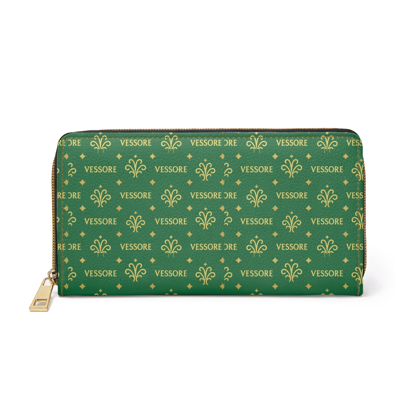 Leather Women Wallet | Vessore Portefeuille Zippé de Luxe | Zipper Wallet