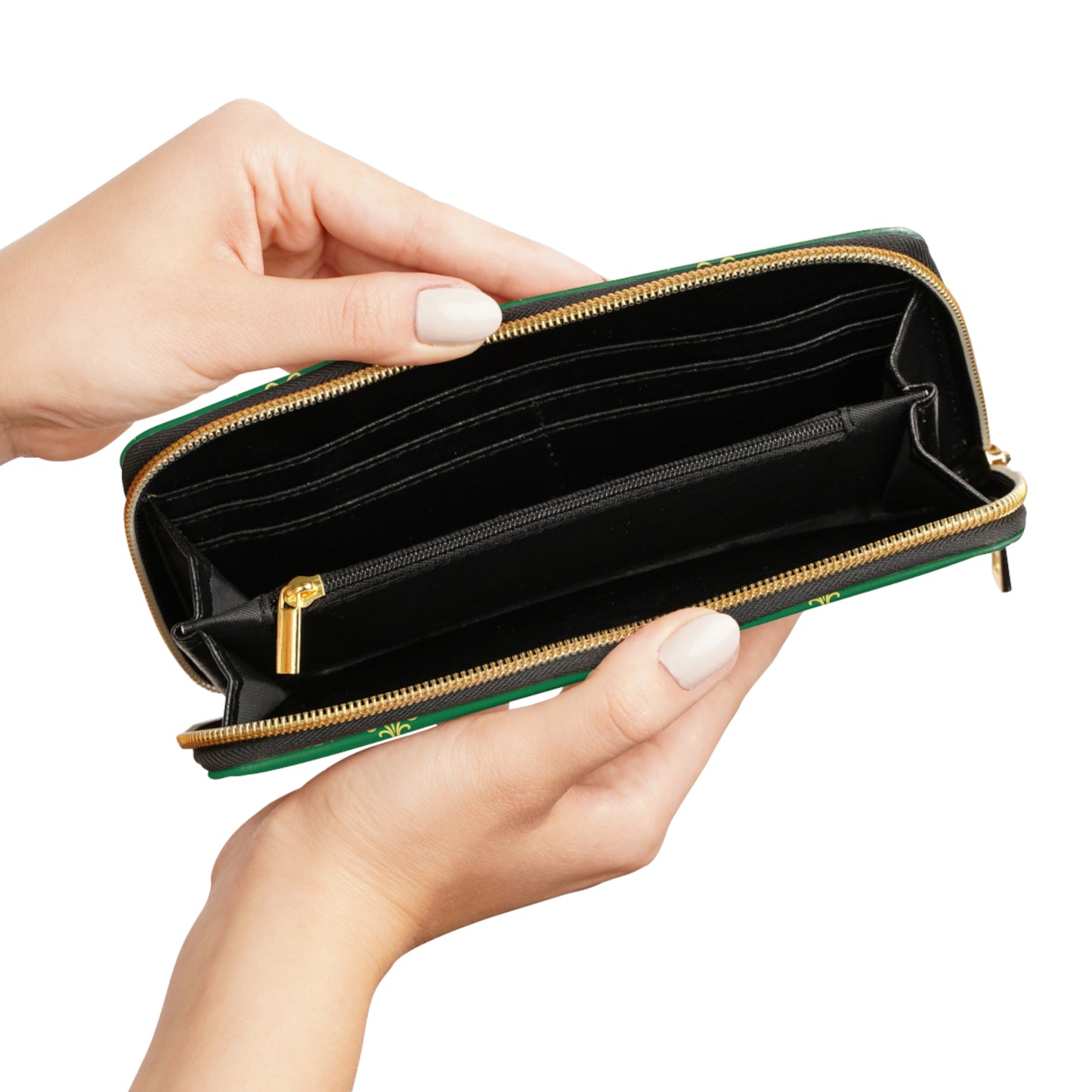 Leather Women Wallet | Vessore Portefeuille Zippé de Luxe | Zipper Wallet
