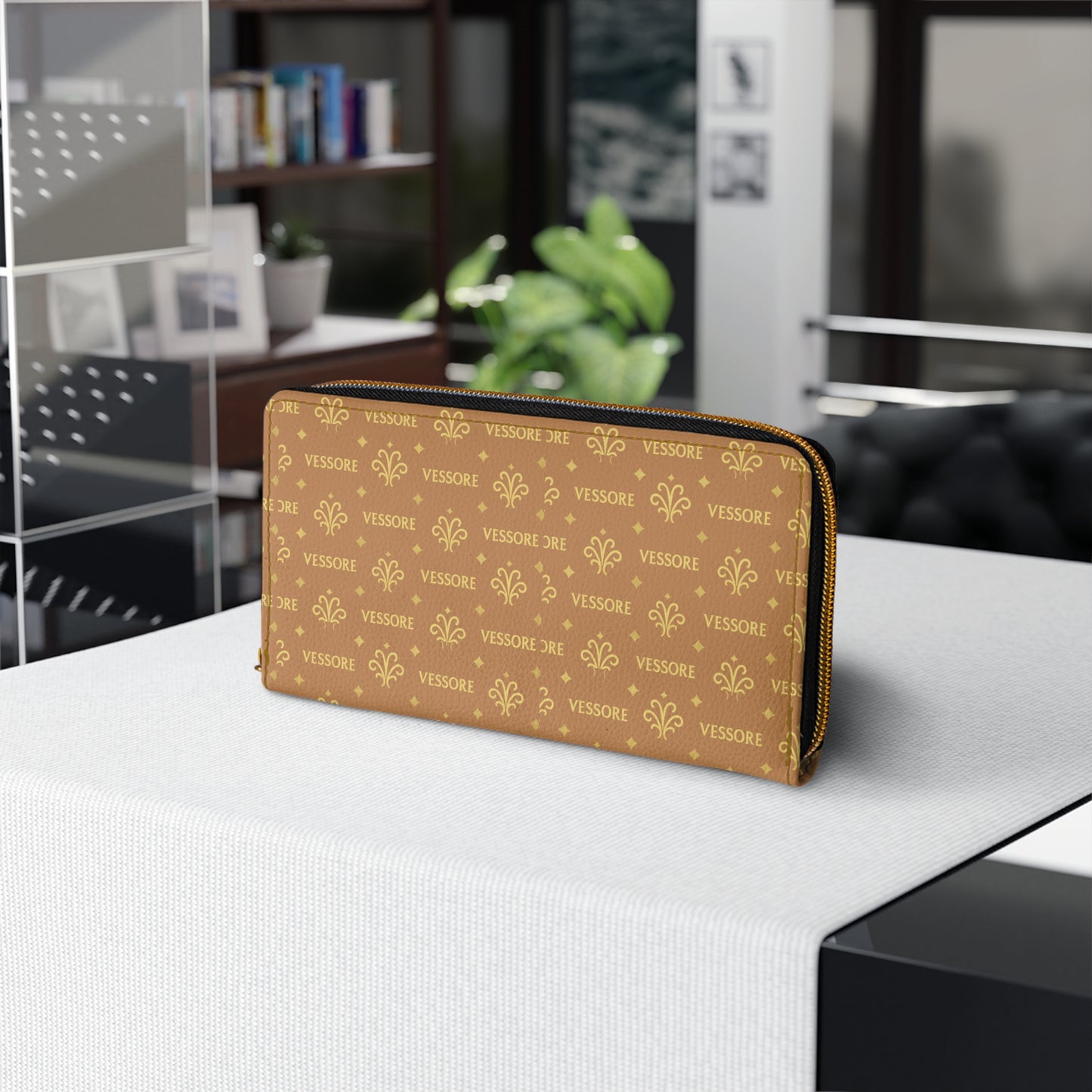 Vessore Portefeuille Zippé de Luxe | Chic Zipper Wallet | Women Wallet
