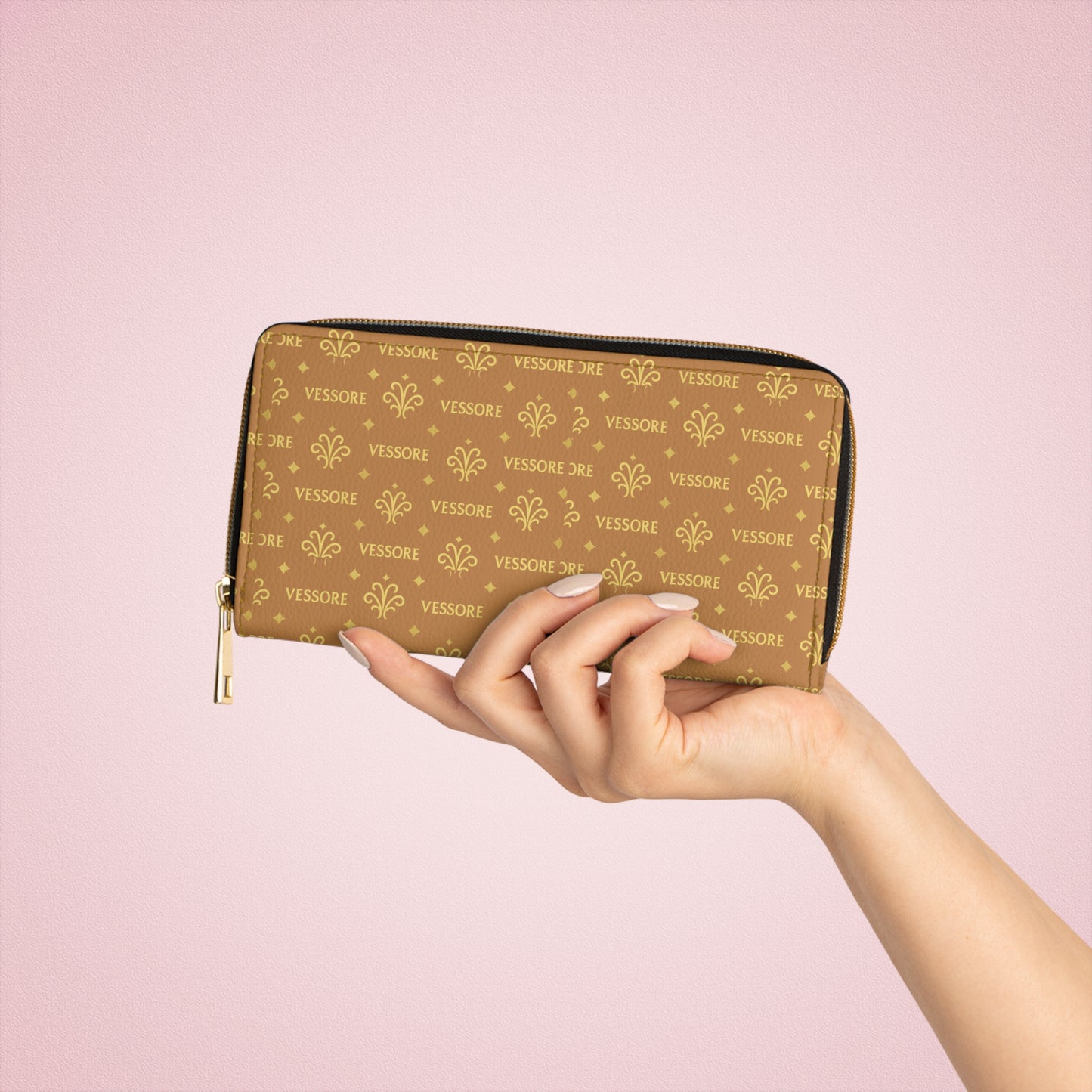 Vessore Portefeuille Zippé de Luxe | Chic Zipper Wallet | Women Wallet
