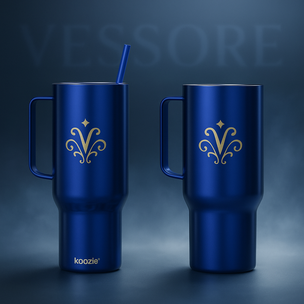VESSORE Luxury 40oz Insulated Tumbler | Limited Edition | Sport & Outdoor Tumbler - Vessore